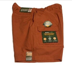NWT Savane Hiking Men’s Shade of Orange Shorts Size 40 Waist